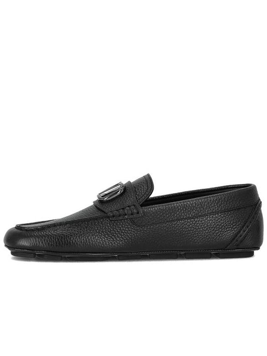 V Logo 4Y2S0G30 BNT 0NO Men's Loafer Shoes - VALENTINO - BALAAN 2