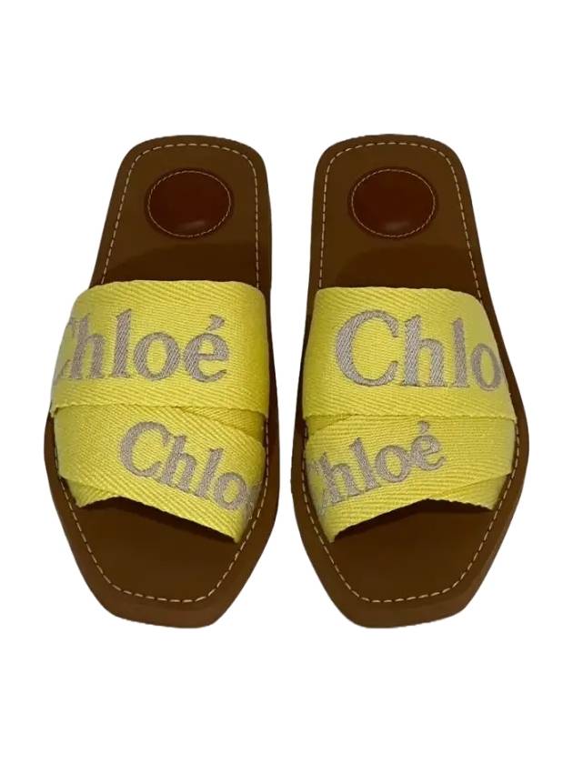 Woody Flat Mules Yellow - CHLOE - BALAAN 5