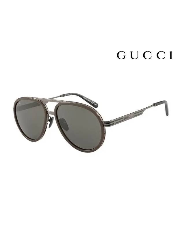 Eyewear Boeing Metal Sunglasses Black - GUCCI - BALAAN 1