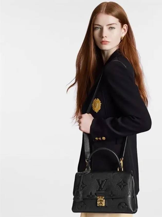 Madeleine Monogram Empreinte Cross Bag Black - LOUIS VUITTON - BALAAN 10