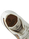 Plimsoll Logo Print Cotton High Top Sneakers White - VIVIENNE WESTWOOD - BALAAN 8