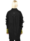 Oversized Unbalanced Shirt Black - FAN YOUNG - BALAAN 4