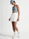 Women's Adams Tennis Pleated Skirt White - VARLEY - BALAAN 5