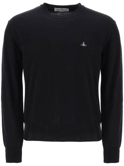 Alex Round Neck Knit Top Black - VIVIENNE WESTWOOD - BALAAN 2