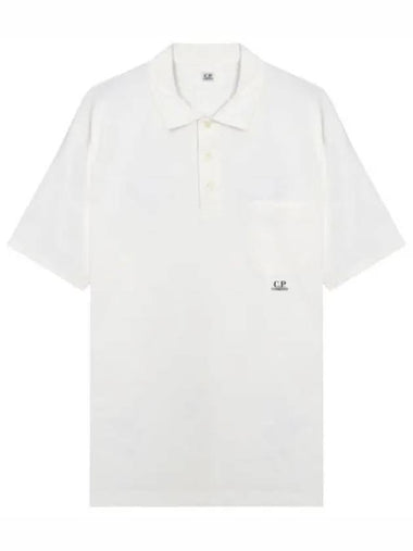 Small logo pocket polo t shirt men s collar - CP COMPANY - BALAAN 1