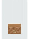 Materasse Nappa Leather Card Wallet Caramel - MIU MIU - BALAAN 2