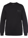 Logo Sweatshirt Black CF0455 1AX001 - Y-3 - BALAAN 1