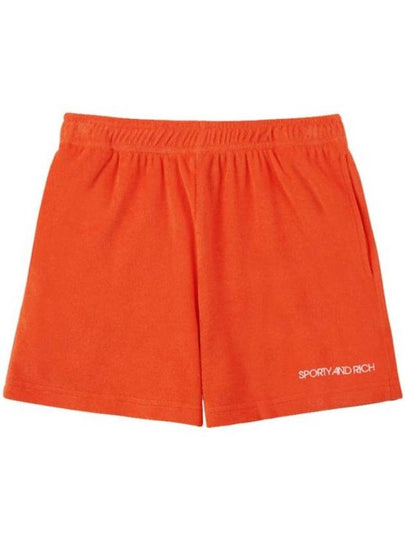 Women's Disco Terry Shorts Seris - SPORTY & RICH - BALAAN 2