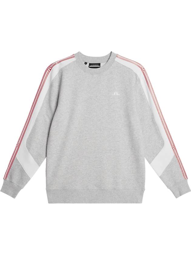 Sneaky Crew Neck Sweatshirt Light Grey - J.LINDEBERG - BALAAN 2