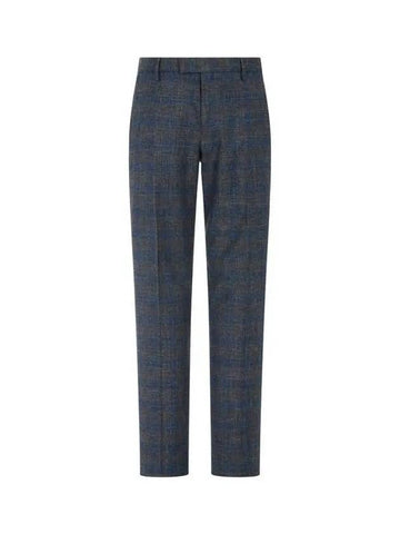 Check pattern Chris pants charcoal - PAUL SMITH - BALAAN 1