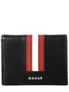 Talder Leather Card Wallet Black - BALLY - BALAAN 2