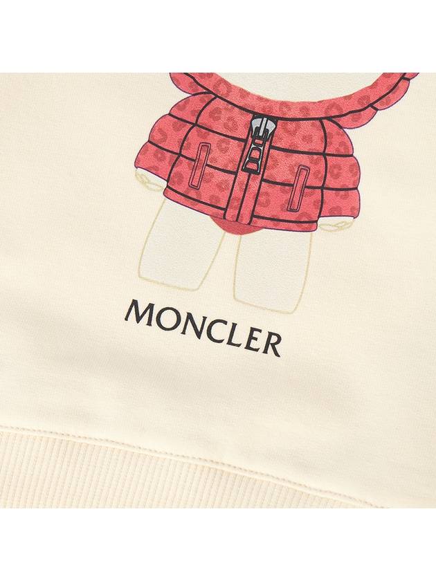 Kids Baby Brushed Sweatshirt 8G00006 89A23 050 2A3A - MONCLER - BALAAN 6