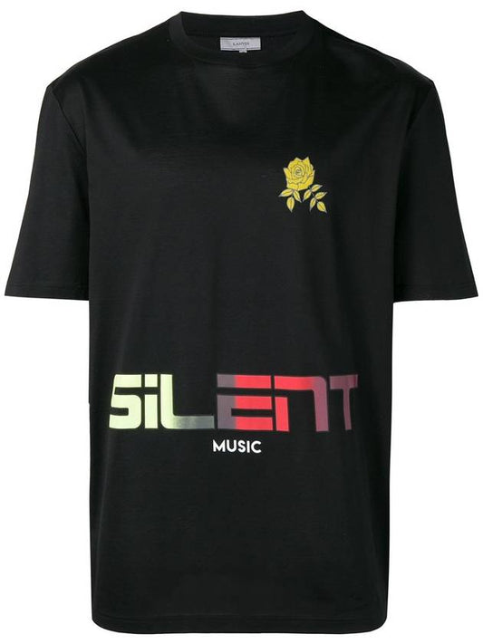 silent music t-shirt - LANVIN - BALAAN 1