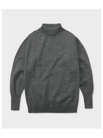 ANDERSEN Seaman Turtleneck Gray - ANDERSEN-ANDERSEN - BALAAN 1