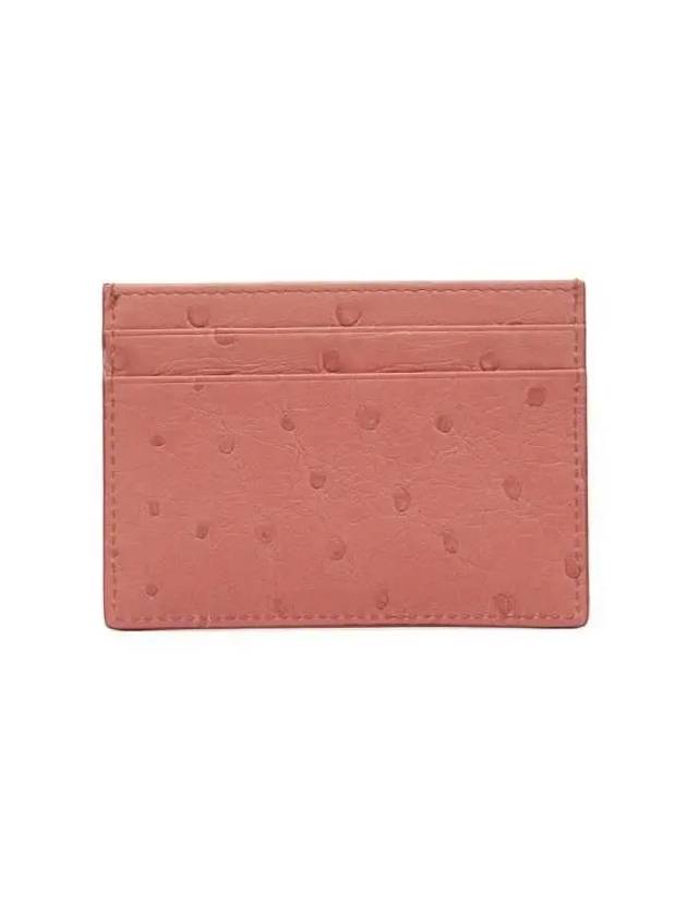 Logo Card Wallet Pink - PRADA - BALAAN 5