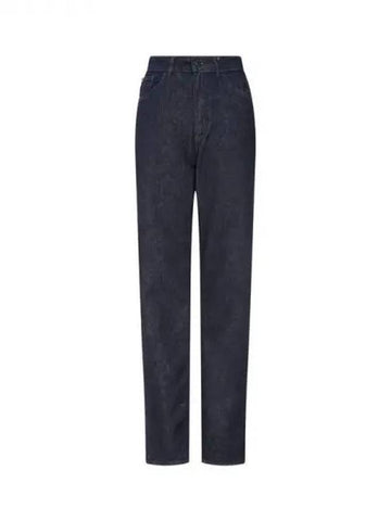 Women s Stitched Easy Denim Pants Dark Indigo 271764 - EMPORIO ARMANI - BALAAN 1