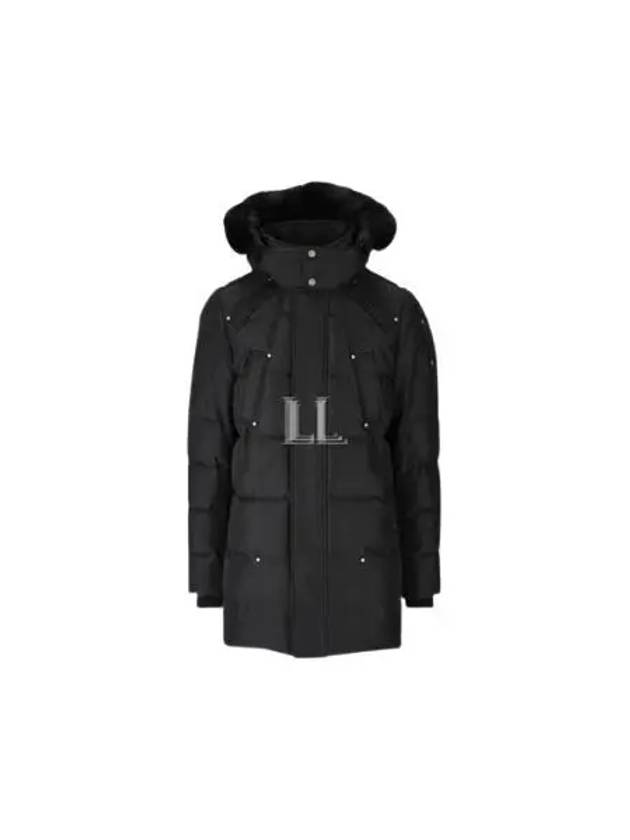 Men's Jackson Cloud Parka Black Fox Fur Black - MOOSE KNUCKLES - BALAAN 2