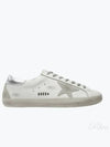 Superstar Silver Heel Tab Sneakers White - GOLDEN GOOSE - BALAAN 2