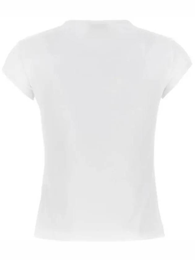 T Angie Peekaboo Logo Short Sleeve T-Shirt White - DIESEL - BALAAN 3