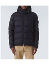 Montgenevre Short Padding Night Blue - MONCLER - BALAAN 5