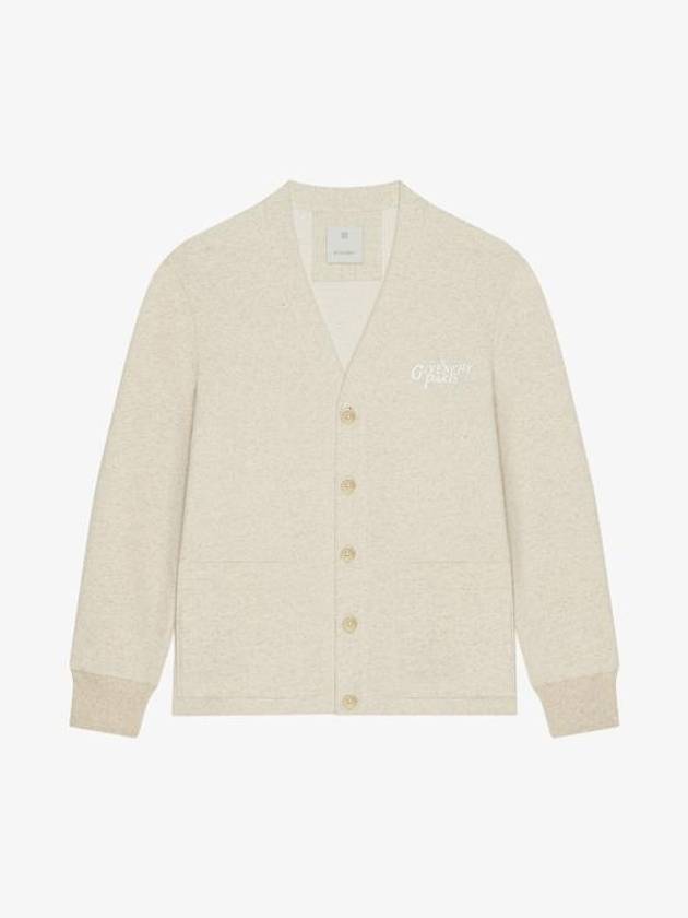 Felpa Cardigan Natural - GIVENCHY - BALAAN 2