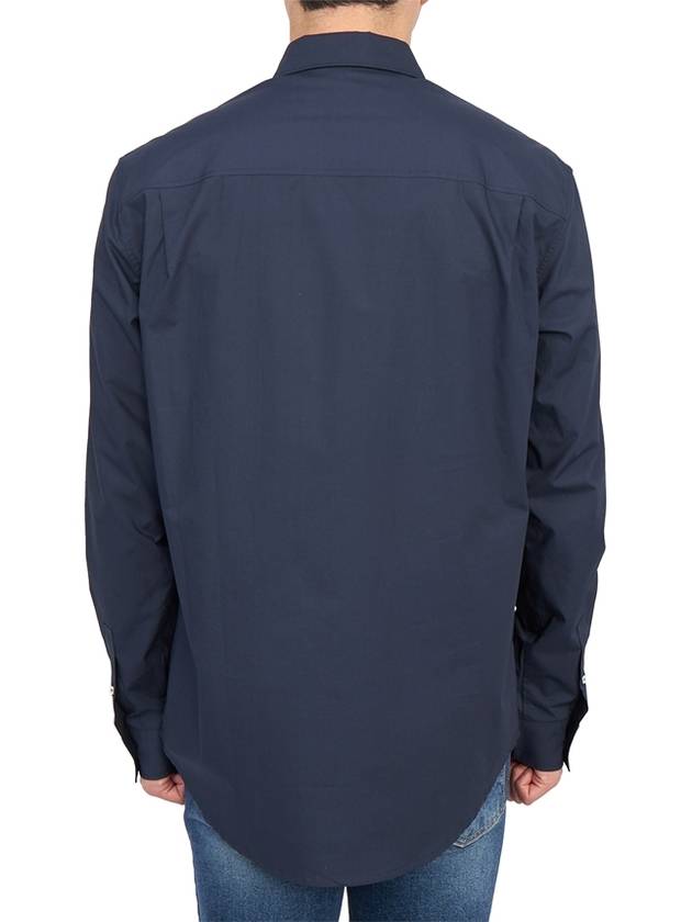 Edouard Long Sleeve Shirt Navy - A.P.C. - BALAAN 7