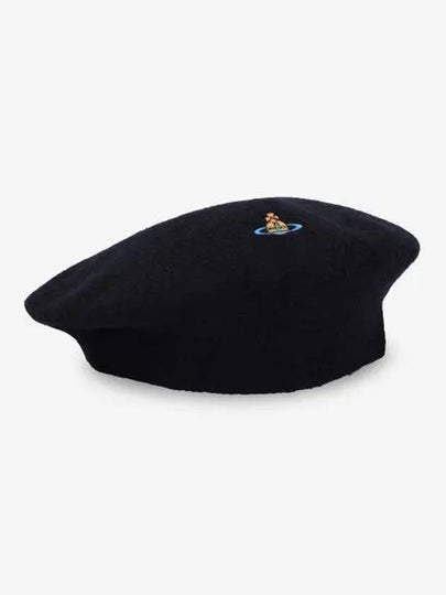 Vivienne Westwood Wool Beret Women s Black - VIVIENNE WESTWOOD - BALAAN 2