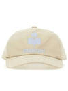 Tyron Logo Ball Cap Ivory - ISABEL MARANT - BALAAN 3