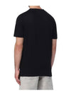 Karman Logo Short Sleeve T-Shirt Black - ISABEL MARANT - BALAAN 3