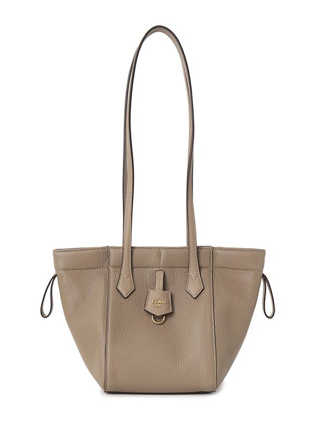 Origami Mini Bucket Bag Dove Grey - FENDI - BALAAN 3