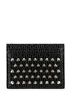 Chios Spike Card Wallet Black - CHRISTIAN LOUBOUTIN - BALAAN 2