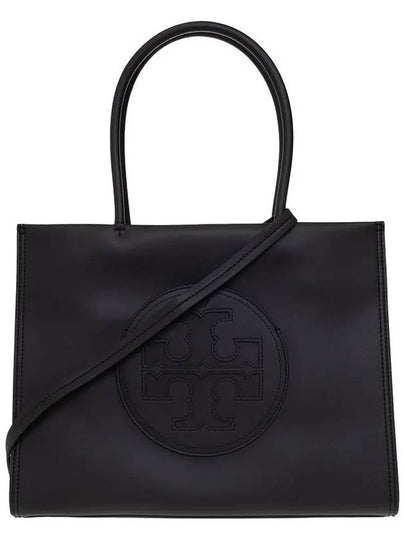 Ella Eco Small Tote Bag Black - TORY BURCH - BALAAN 2