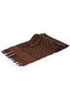 Check Monogram Scarf Brown - BURBERRY - BALAAN 2