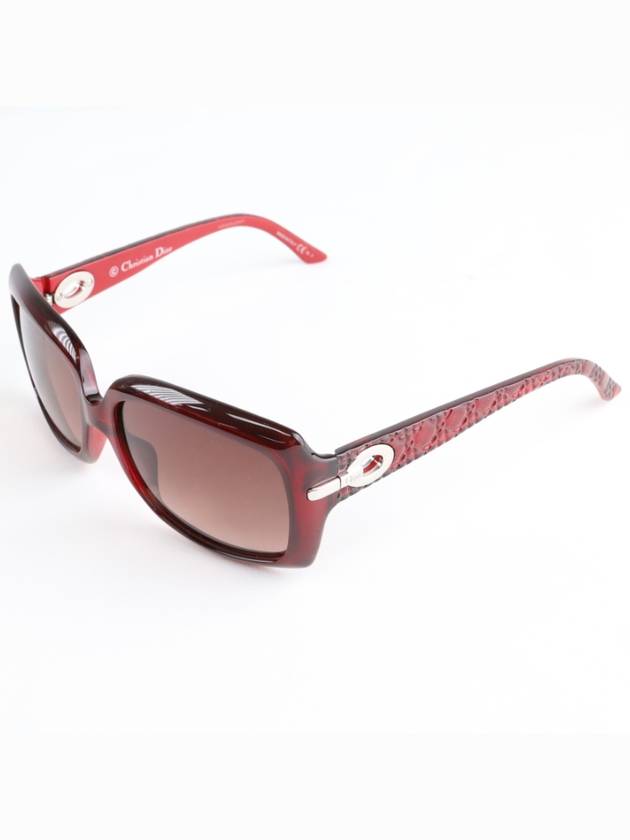 David Lady Square Red Sunglasses 61OJ6 57D16 - DIOR - BALAAN 2