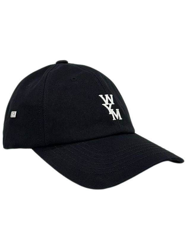 Logo Cotton Ball Cap Black - WOOYOUNGMI - BALAAN 2