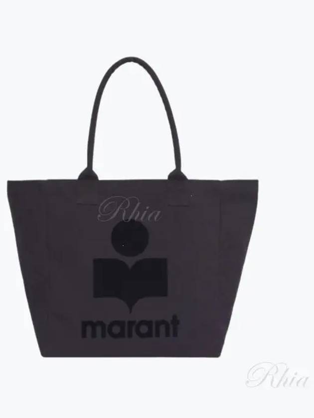 Yenky Logo Tote Bag Black - ISABEL MARANT - BALAAN 2