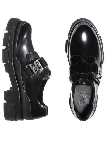 Terra Buckle Leather Derby Black - GIVENCHY - BALAAN 2