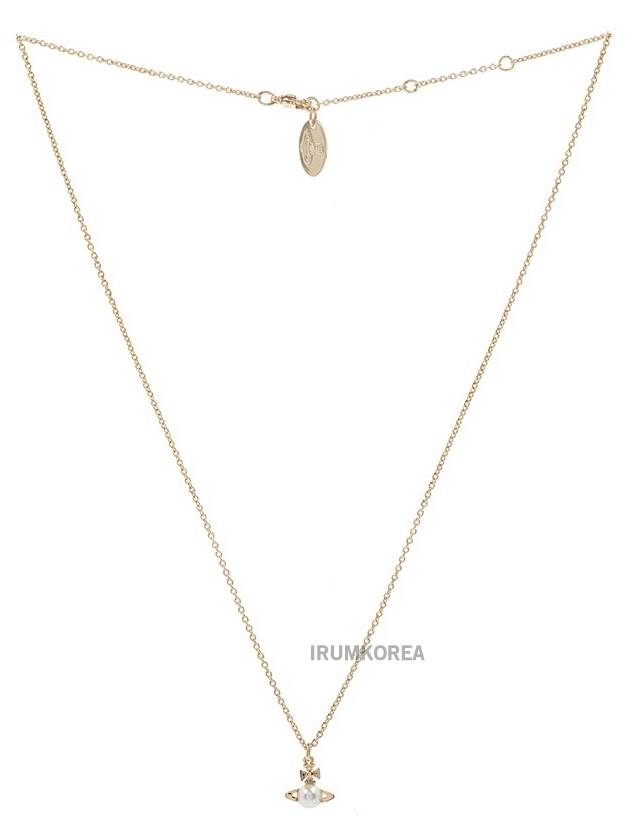 Balbina Pearl Pendant Necklace Gold - VIVIENNE WESTWOOD - BALAAN 9