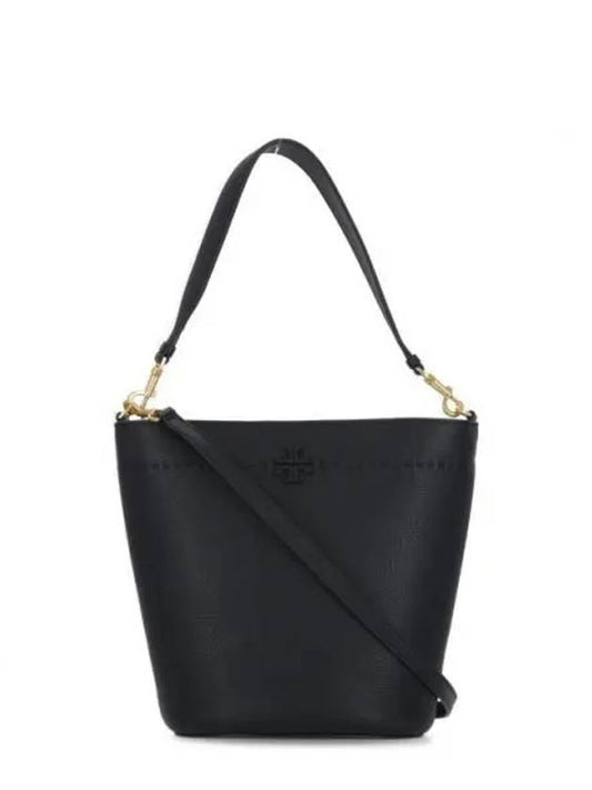 McGraw Logo Bucket Bag Black - TORY BURCH - BALAAN 2