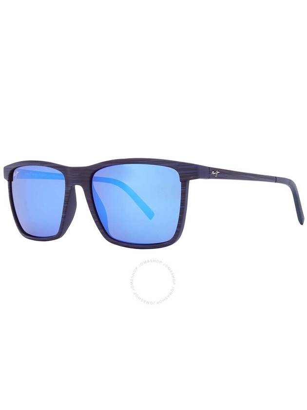 Maui Jim One Way Blue Hawaii Rectangular Men's Sunglasses B875-03 55 - MAUI JIM - BALAAN 2