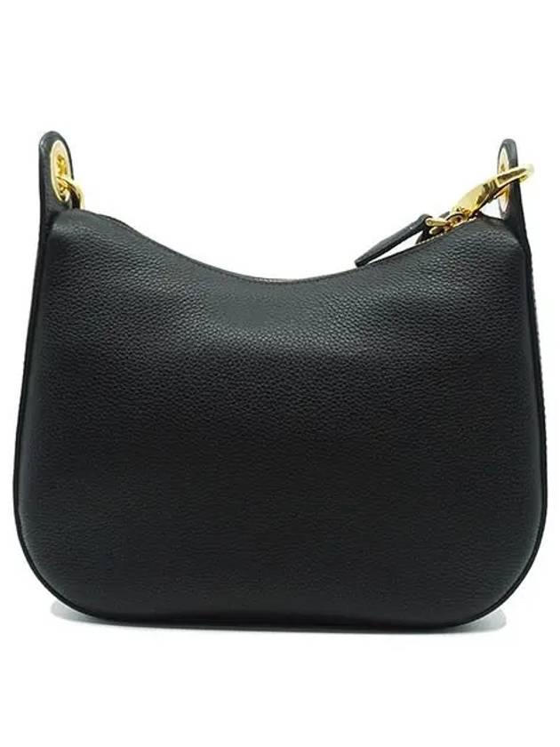 Vitello Pheonix Small Hobo Shoulder Bag Black - PRADA - BALAAN 3