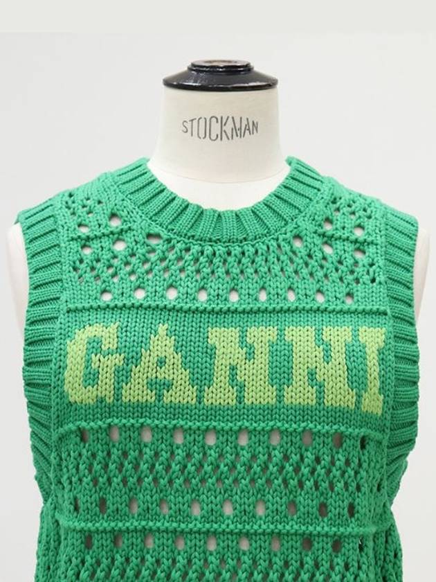 green knit sleeveless - GANNI - BALAAN 3