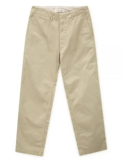 Chino straight pants beige - NANAMICA - BALAAN 2