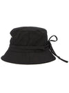 Le Bob Gadjo Bucket Hat Black - JACQUEMUS - BALAAN 4