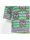 Women's Logo Short Sleeve TShirt Green Top - GUCCI - BALAAN 6