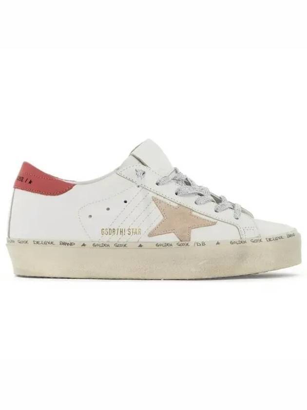 Hi Star Leather Low Top Sneakers Pinlk White - GOLDEN GOOSE - BALAAN 2