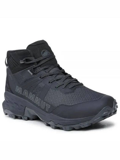 Sertig II Mid Hiking High Top Sneakers Black - MAMMUT - BALAAN 2