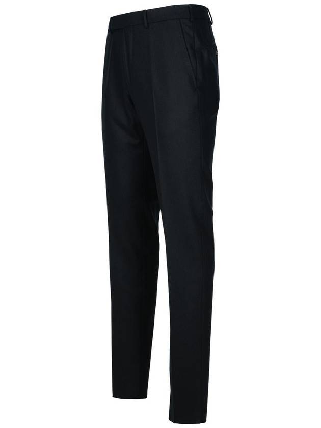 Zegna Black Wool Pants - ERMENEGILDO ZEGNA - BALAAN 2