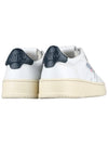 Medalist Black Heel Tab Low Top Sneakers White - AUTRY - BALAAN 6