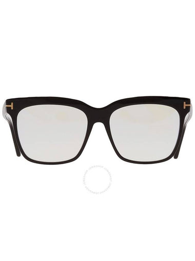 Tom Ford Blue Light Block Square Ladies Eyeglasses FT5768-B 001 54 - TOM FORD - BALAAN 1